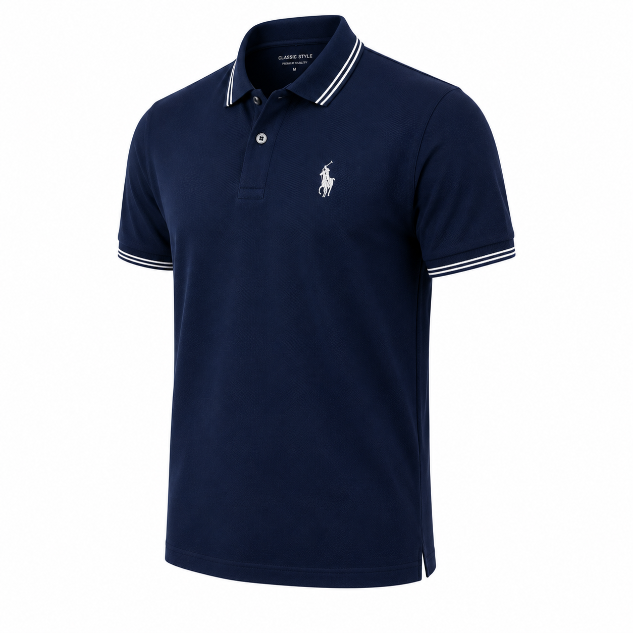 ClassicFit Premium Men's Polo T-Shirt - Image 3